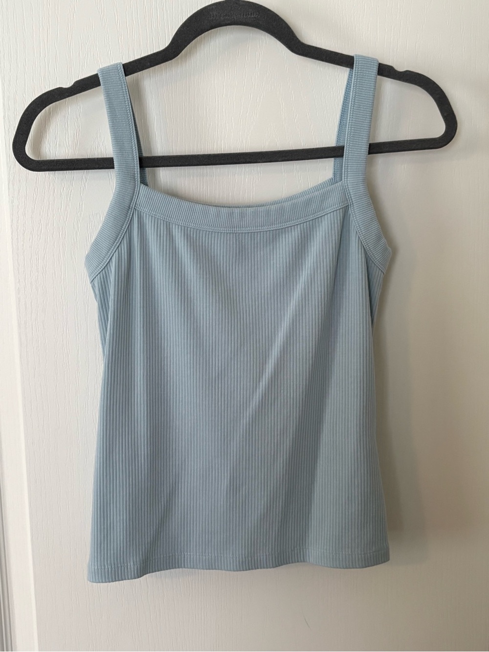 American Eagle Outfitters Ribbed Tank Top in Light Blue